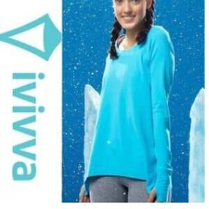 IVIVVA Blue Practice Ready Long Sleeve Tee  Youth 14